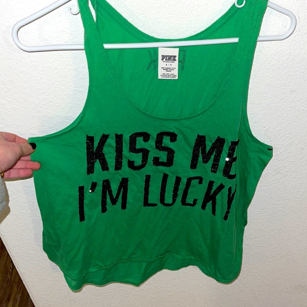 St Patrick’s Day tank top